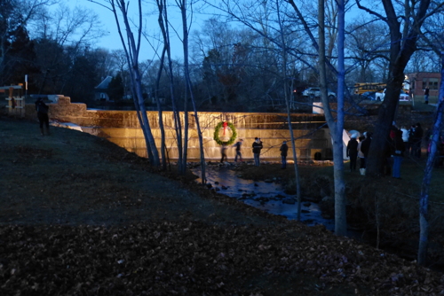 Swansea Dam at Night