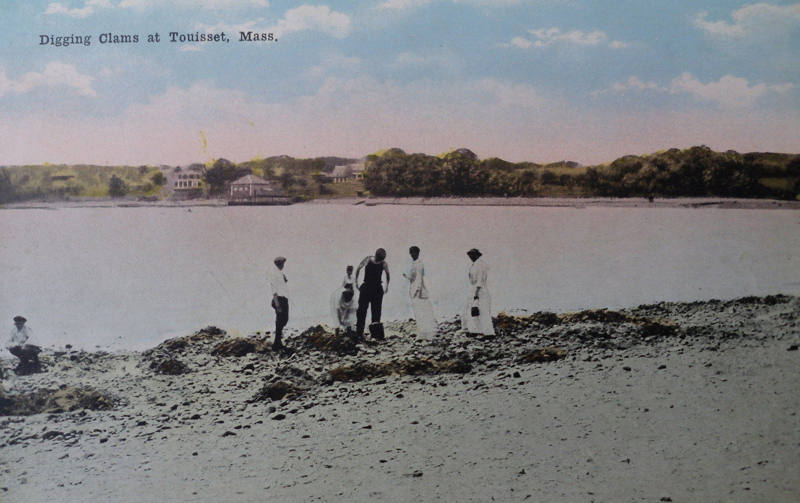 Touisset Beach Clam Digging