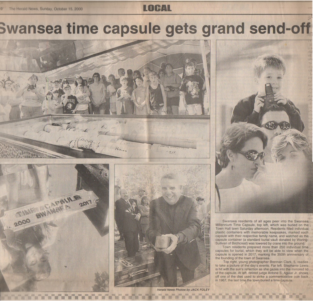 Herald News Millenium Time Capsule Article
