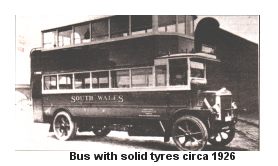 Bus with Solid Tyres