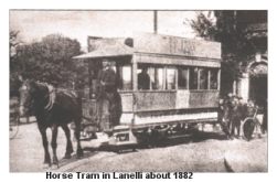 Horse Train in Lanelli