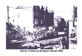 Horse Train in Newport