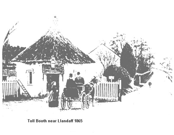 Toll Booth near Llandaf